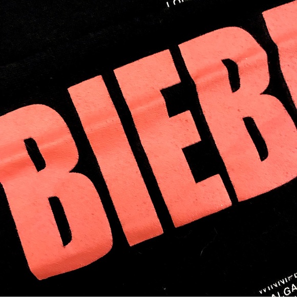 SOLD! Justin Bieber Long Sleeve - Picture 5 of 6